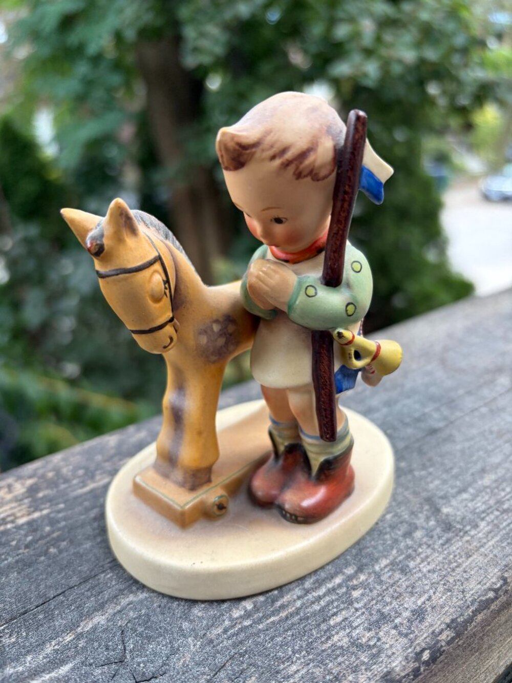 Hummel Goebel Figurine Prayer Before the Battle #20 "Full Bee" Stamped Bottom